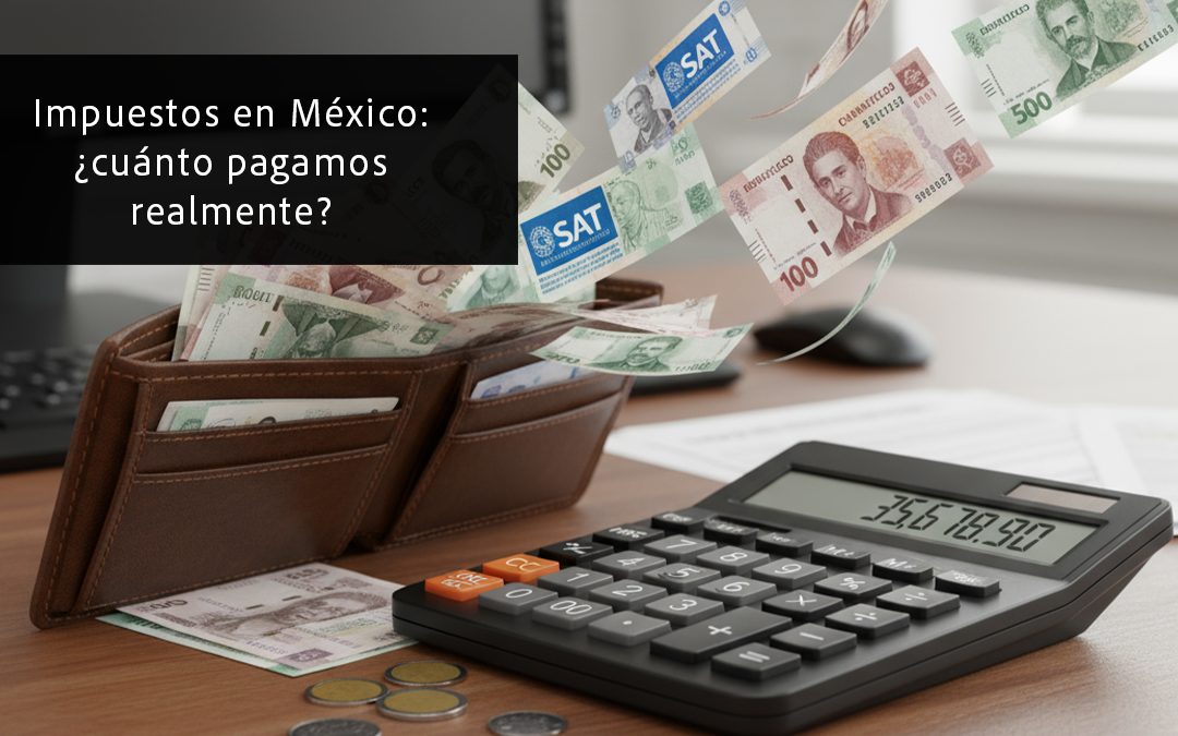 ¿Cuánto pagan realmente los mexicanos en impuestos?